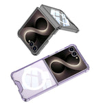 Clear MagSafe Bumper Case with Shockproof Corners for Samsung Galaxy Z Flip 8