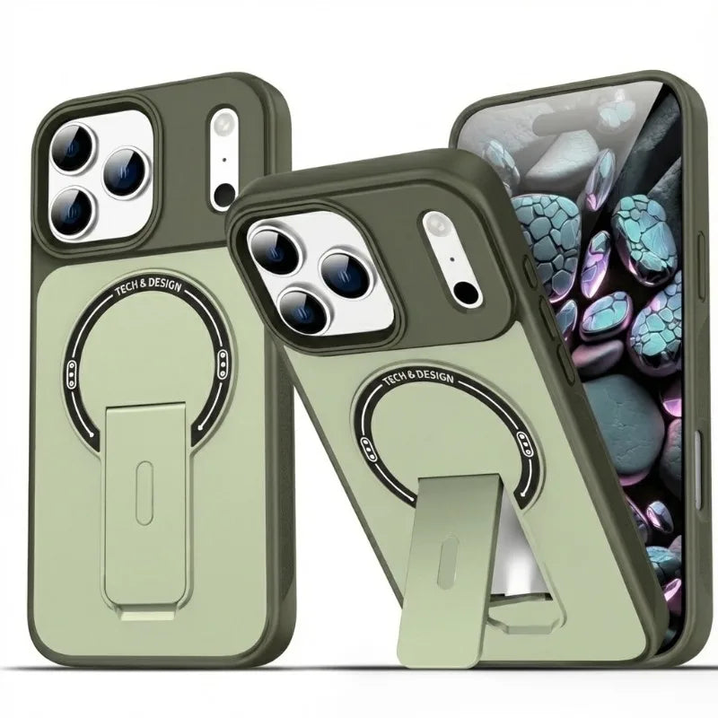 MagSafe Compatible Hard PC & TPU Case for iPhone 17 Series