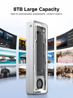 ORICO 40Gbps PCIe 4.0 NVMe M.2 SSD Enclosure