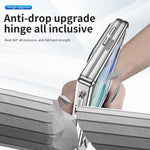 Clear Hinge Protection Case with Integrated Stylus Slot for iPhone Duo