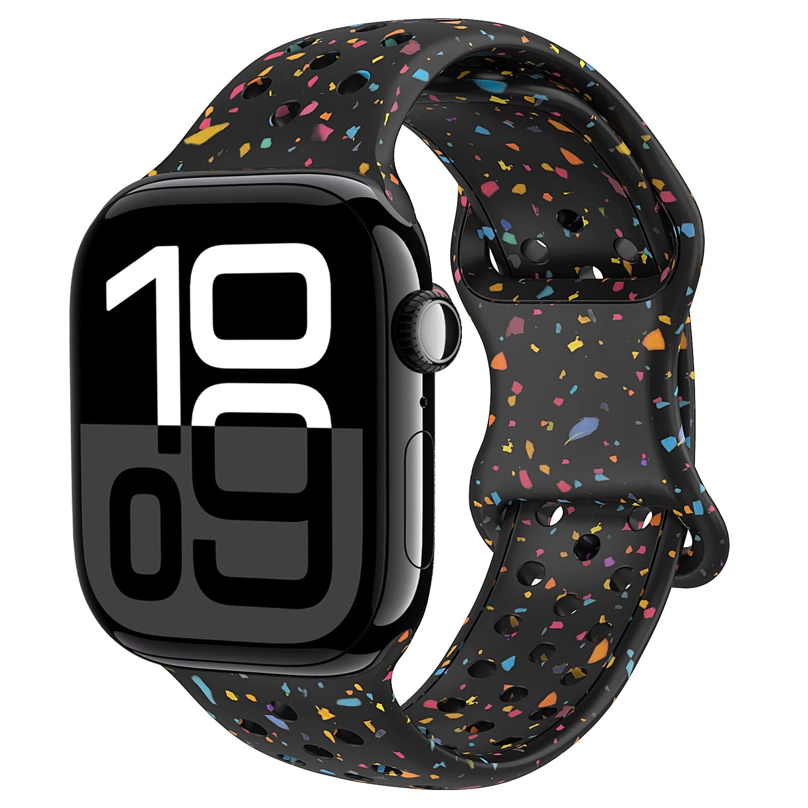 Breathable Sport Silicone Strap for Apple Watch