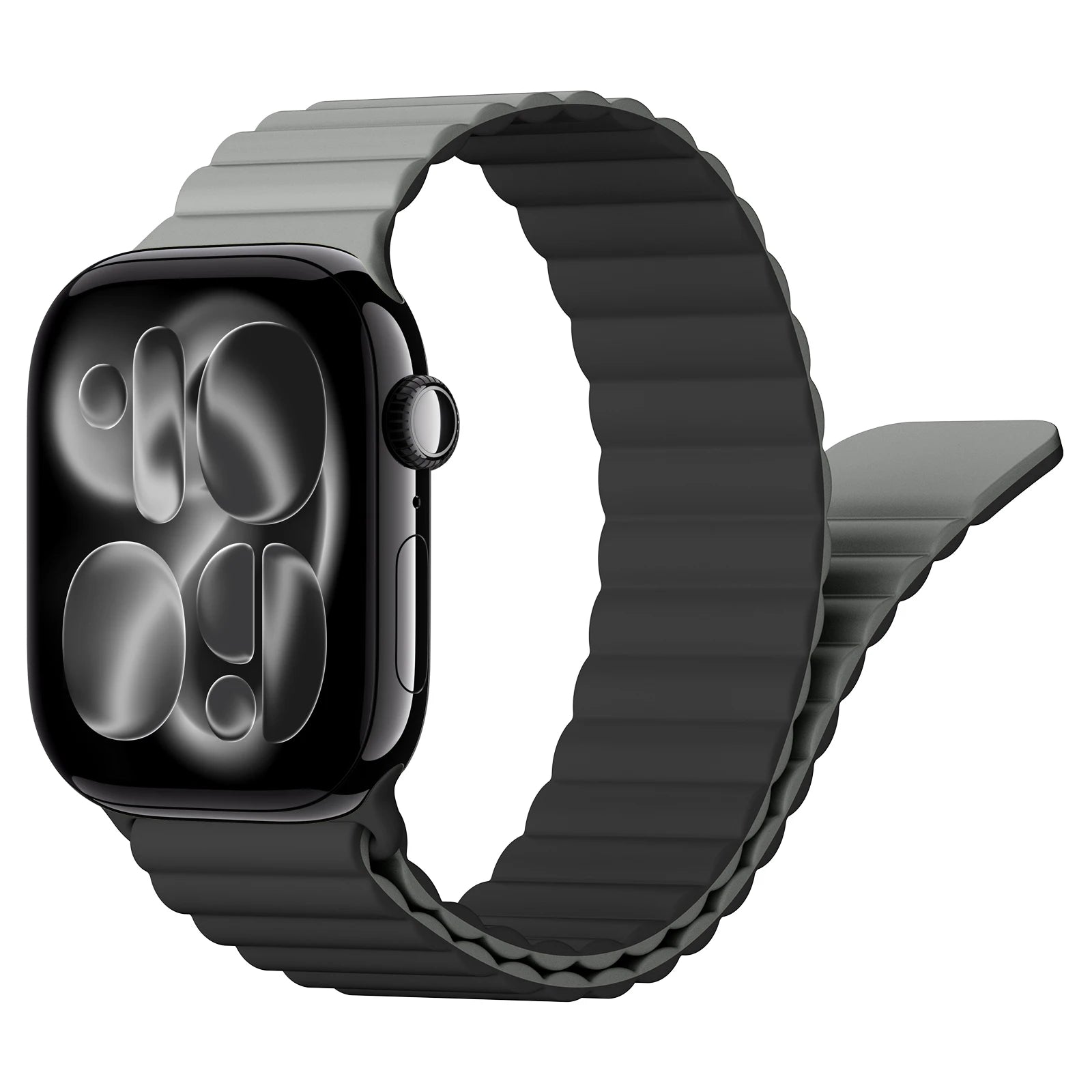 Adjustable Magnetic Silicone Band for Apple Watch
