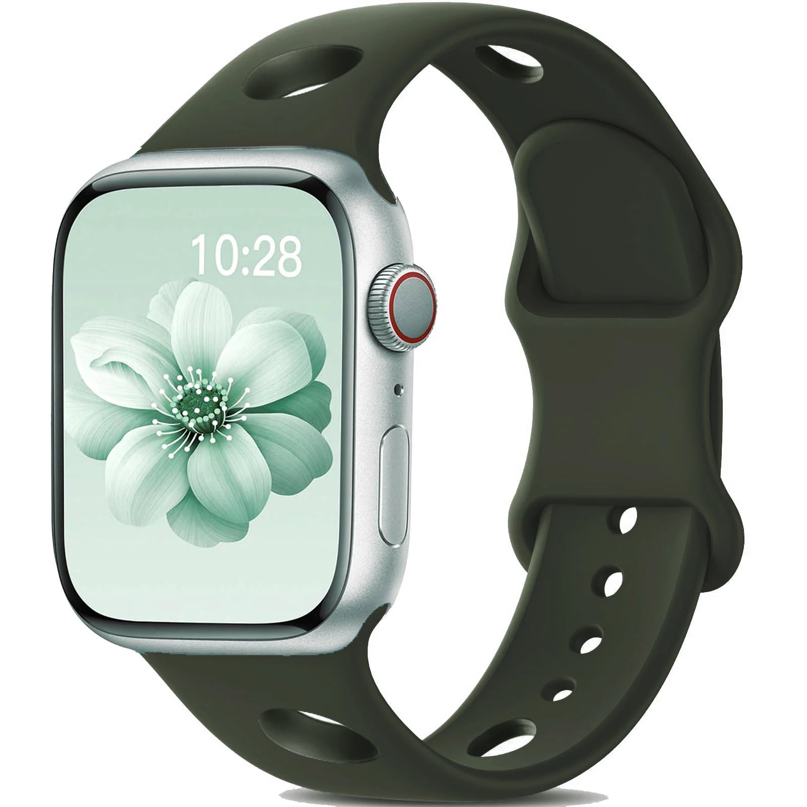 Breathable Silicone Sport Strap for Apple Watch
