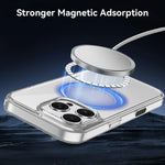 Durable Clear Acrylic MagSafe Case for iPhone 16 Series