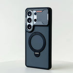 Shockproof Magnetic Case with Ring Stand for Samsung Galaxy S26 Series