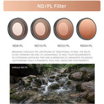 ND, UV & CPL Lens Filter Set for Insta360 Go Ultra