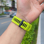 Durable No-Gap Sport Silicone Wristband for Samsung Galaxy Watch 8 & Galaxy Watch 8 Classic