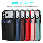 Vintage Style Leather Wallet Case for iPhone 17 Series