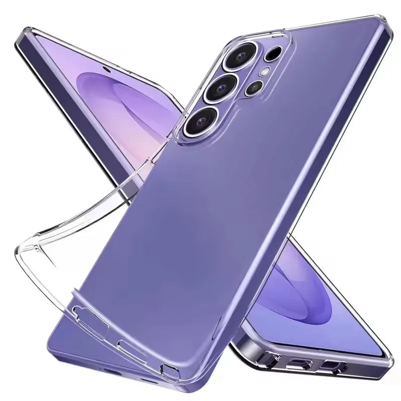 Ultra-Thin Transparent TPU Case for Samsung Galaxy S26 Series