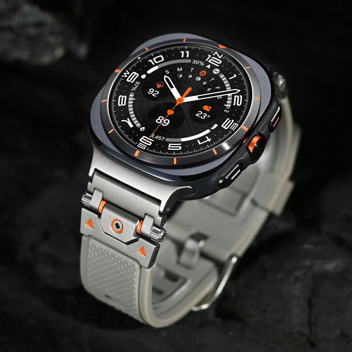 No Gaps Soft Silicone Strap for Samsung Galaxy Watch Ultra and Samsung Galaxy Watch Ultra (2025)