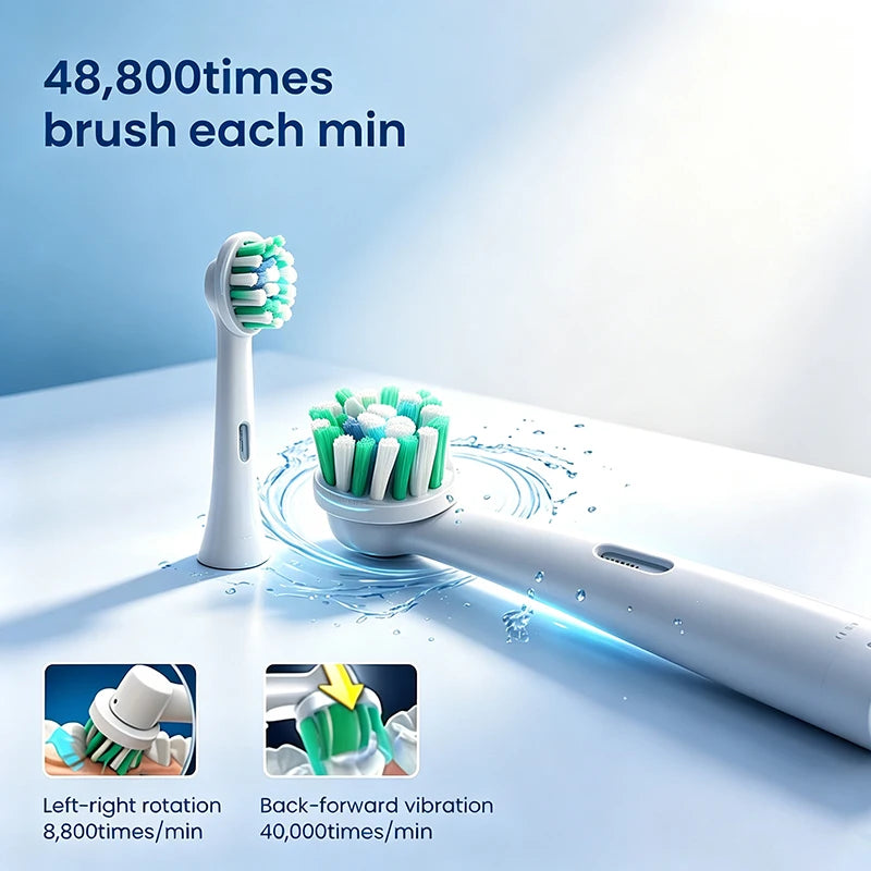 Oral-B 4-Mode Rechargeable Toothbrush With 30-Second Interval Reminder