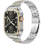 Apple Watch Series 11 Stainless Steel Strap and Case Set