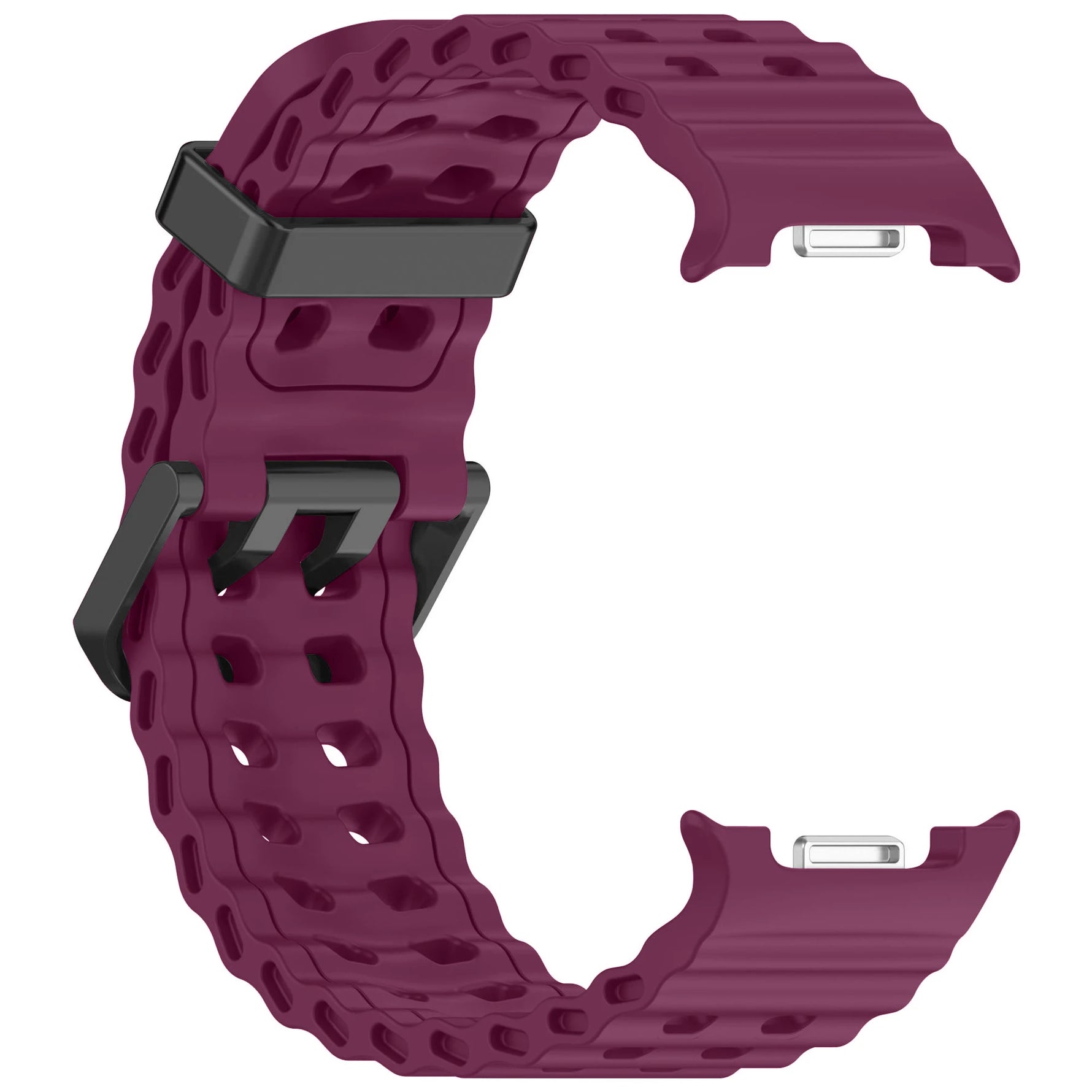 Breathable Ocean Silicone Watch Band for Samsung Galaxy Watch 8 & Galaxy Watch 8 Classic
