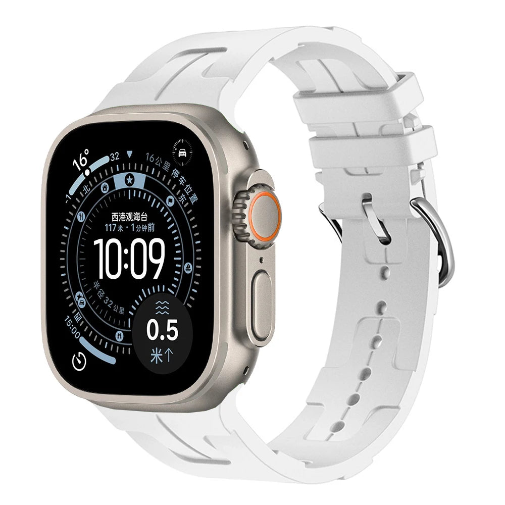 Kilim Design Silicone Band for Apple Watch