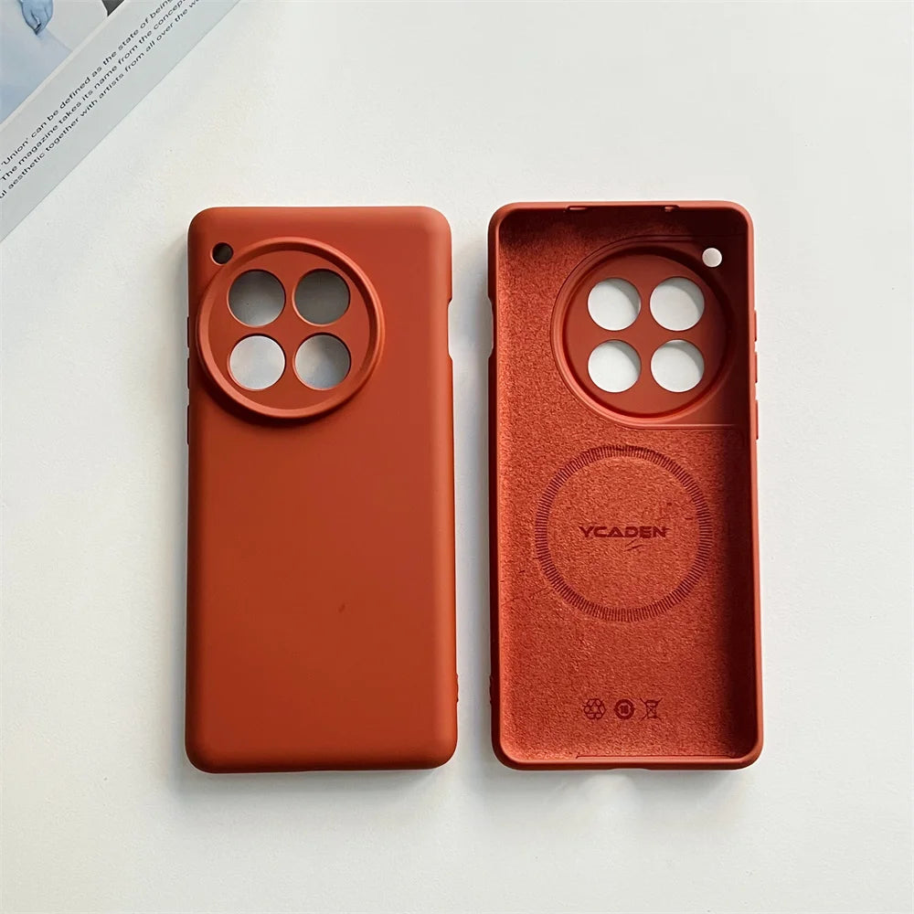 Shockproof Liquid Silicone Magnetic Case for OnePlus 13