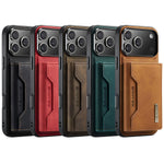 Premium Leather MagSafe Wallet Case with 3-Card Detachable Wallet for iPhone 18 Series