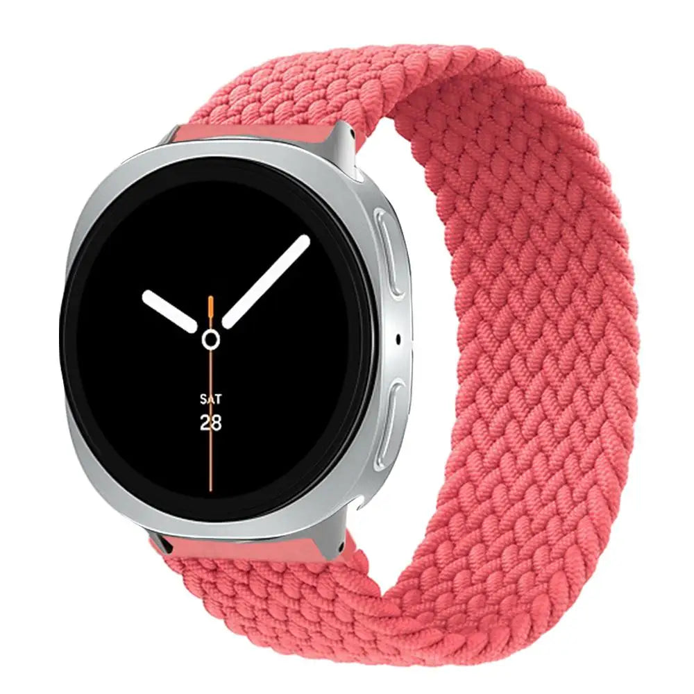 Elastic Braided Solo Loop Band for Samsung Galaxy Watch 8 & Galaxy Watch 8 Classic