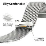 Milanese Loop Magnetic Mesh Watch Band for Samsung Galaxy Watch 8 & Galaxy Watch 8 Classic