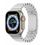 Adjustable Stainless Steel Link Bracelet for Apple Watch