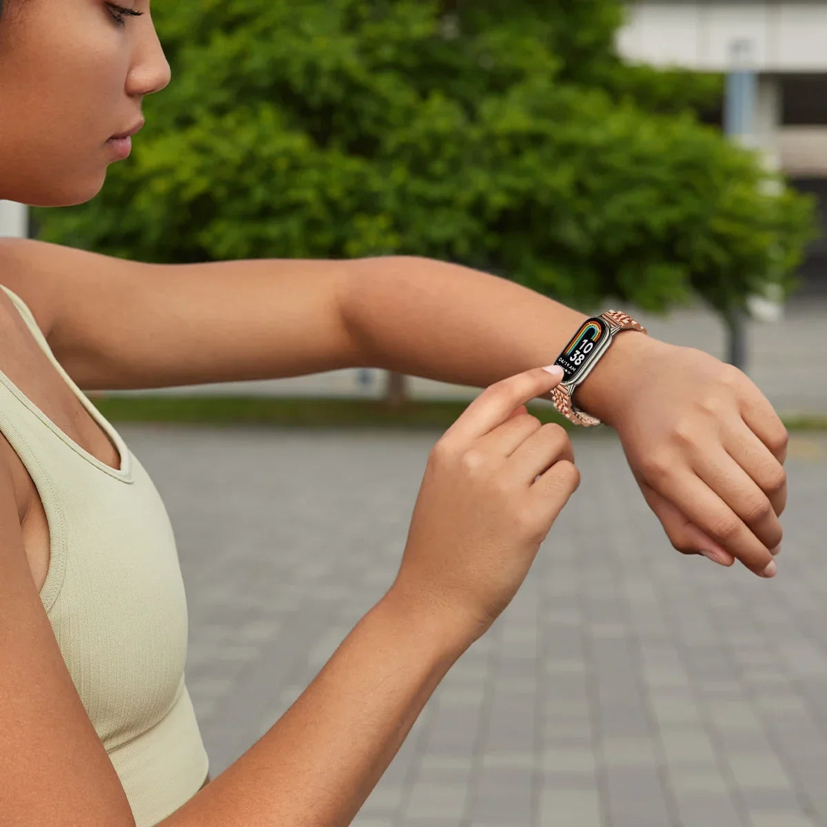 Elegant Metal Strap for Xiaomi Smart Band 10