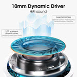 QCY HT05 40dB Active Noise Cancellation Earbuds