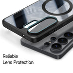 Flowing Line Matte Magnetic Case for Samsung Galaxy S26 Ultra