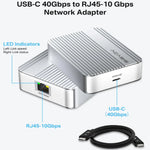 Acasis 10Gbps USB-C to RJ45 Network Adapter