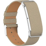 Litchi Leather Band with Sliding Metal Frame for Google Fitbit Air
