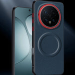 Nylon Woven Leather Magnetic Case for Honor Magic 8 / 8 Pro