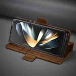 Samsung Galaxy Z Fold7 Protective Wallet Case with RFID Credit Card Shield