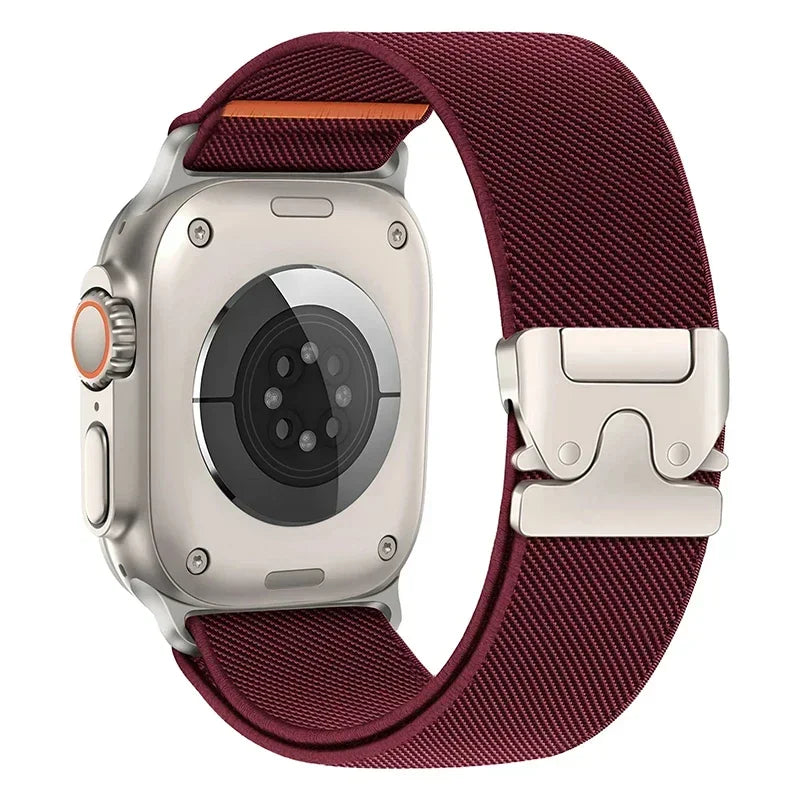 Stretchy Braided Nylon Strap for Apple Watch