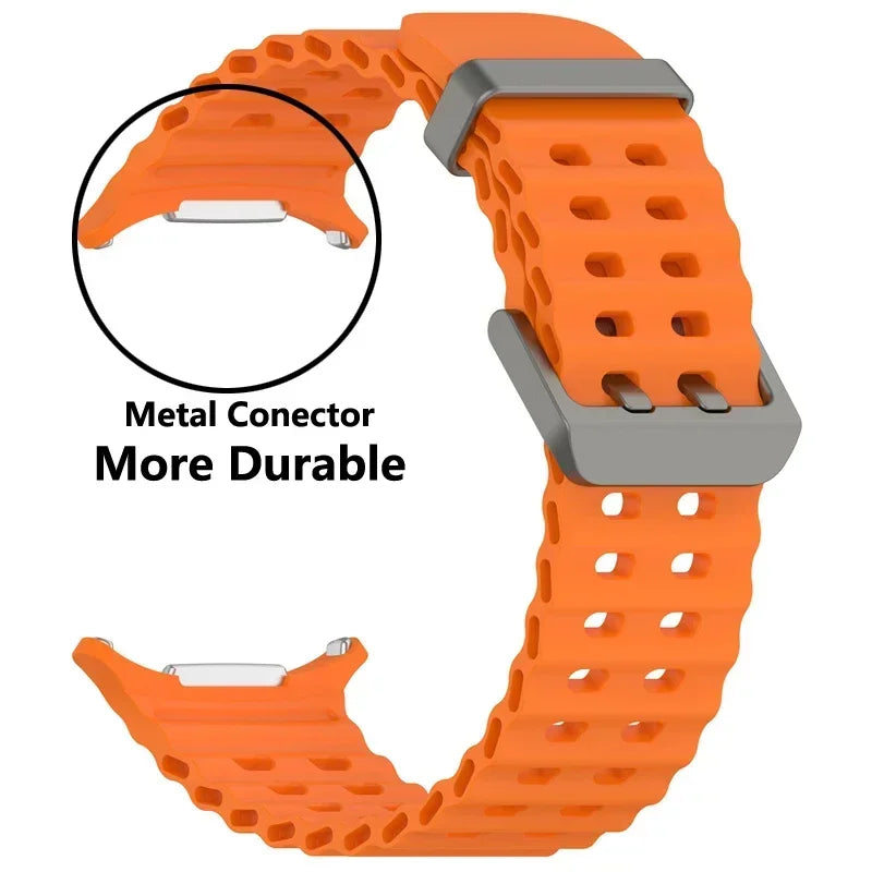 Breathable Ocean Silicone Band for Samsung Galaxy Watch Ultra