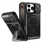iPhone 17 Series MagSafe Case with Foldable Stand and Camera Guard