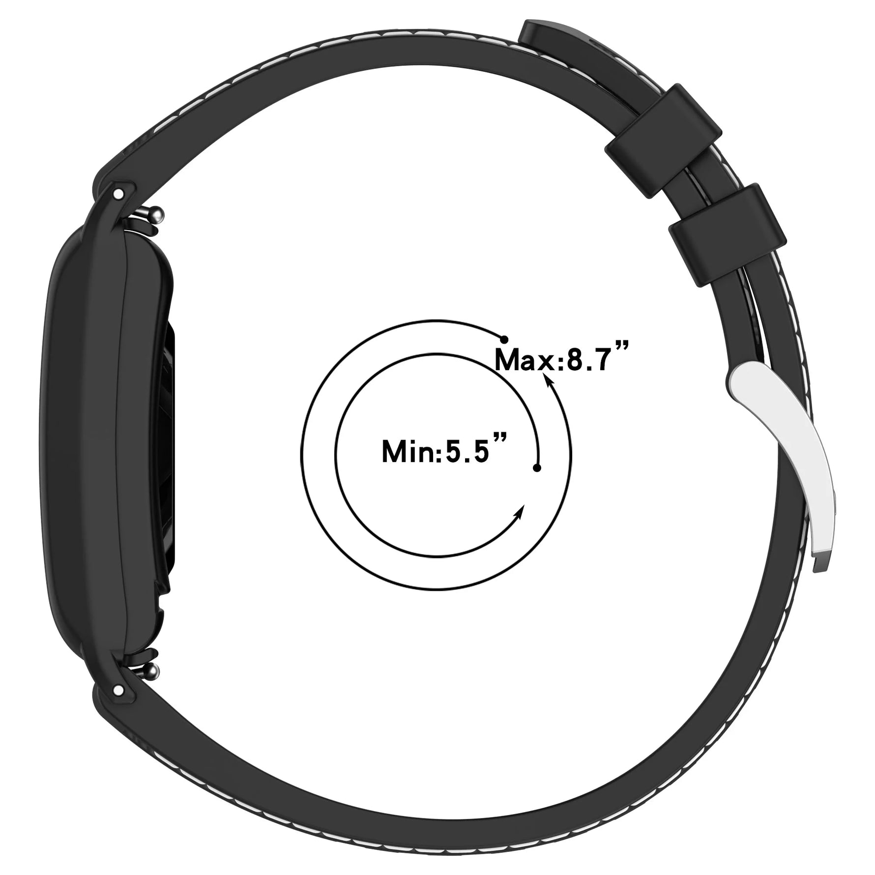 Sport Nylon & Silicone Replacement Strap for Whoop 5.0