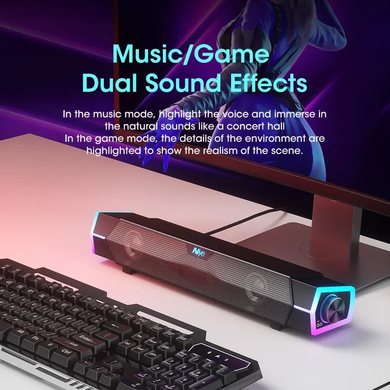 Niye V18 4D Surround Sound Computer Speakers