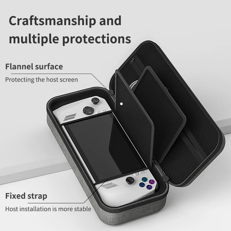 ASUS ROG Ally Handheld EVA Case with Built-in Storage and Protective Hard Shell