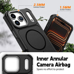 Shockproof Matte MagSafe Armor Case for iPhone 17 Series