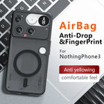 Shockproof Translucent Magnetic Case for Nothing Phone 3