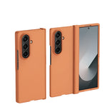 Full Coverage Hard Shell Case with Skin Texture for Samsung Galaxy Z Fold7