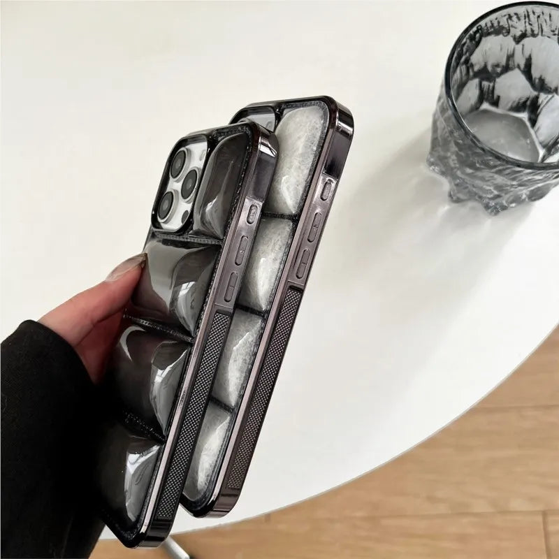 Premium Electroplated Air Cushion Case for iPhone 15 Series