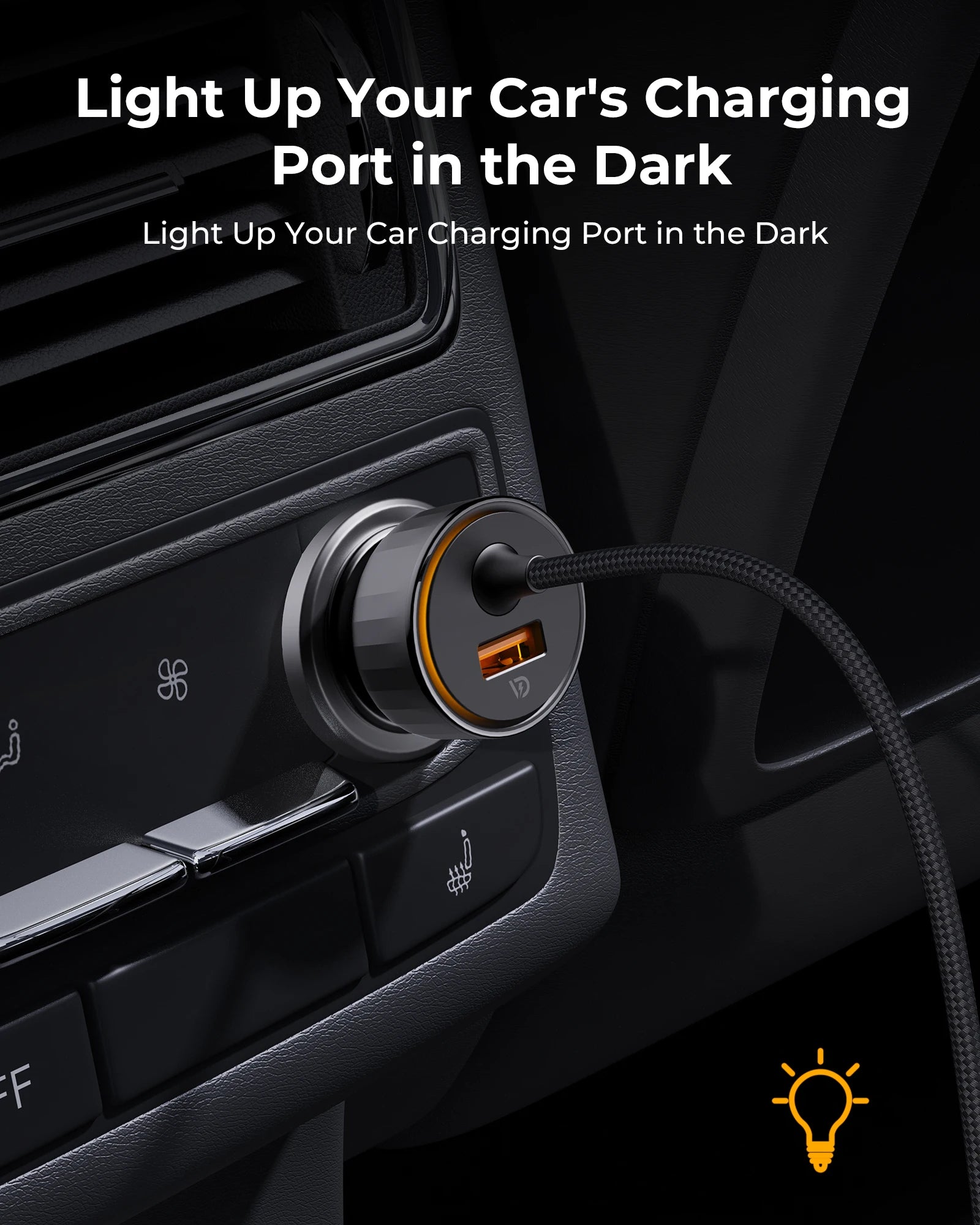 VOLTME 60W Dual Port Car Charger