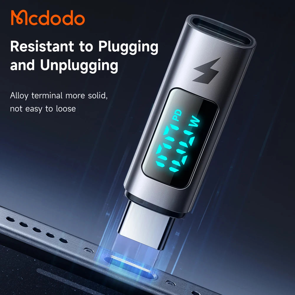 McDodo Type-C to Type-C Digital Display Adapter Charger Data Cable Converter