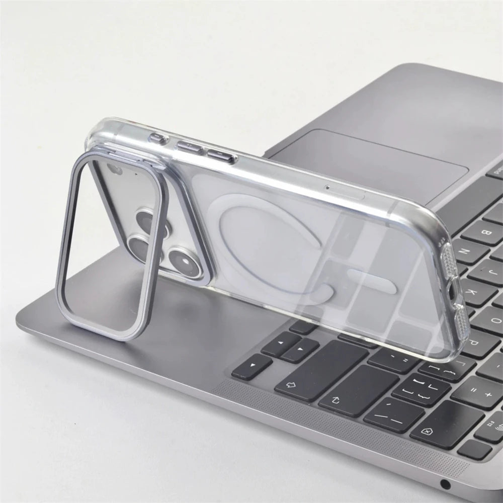 Tempered Glass Lens Protection Case with MagSafe for iPhone 17 Series