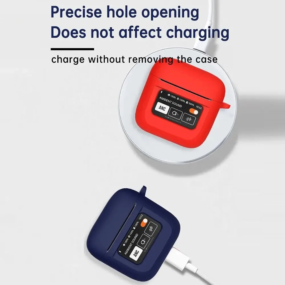 Soft Silicone Charging & Storage Case for JBL Tour Pro 2