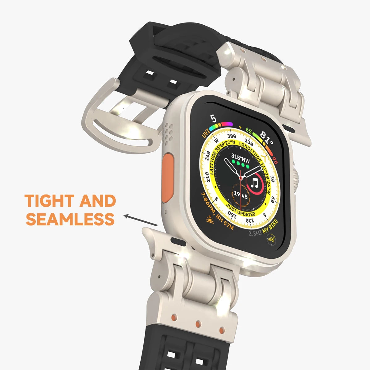 Breathable Soft Silicone Sports Strap for Apple Watch