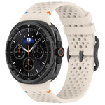 Perforated Silicone Watch Band for Samsung Galaxy Watch 9