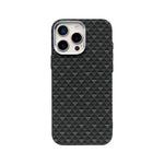 Carbon Fiber Pixel Relief MagSafe Case for iPhone 16 Pro / iPhone 16 Pro Max