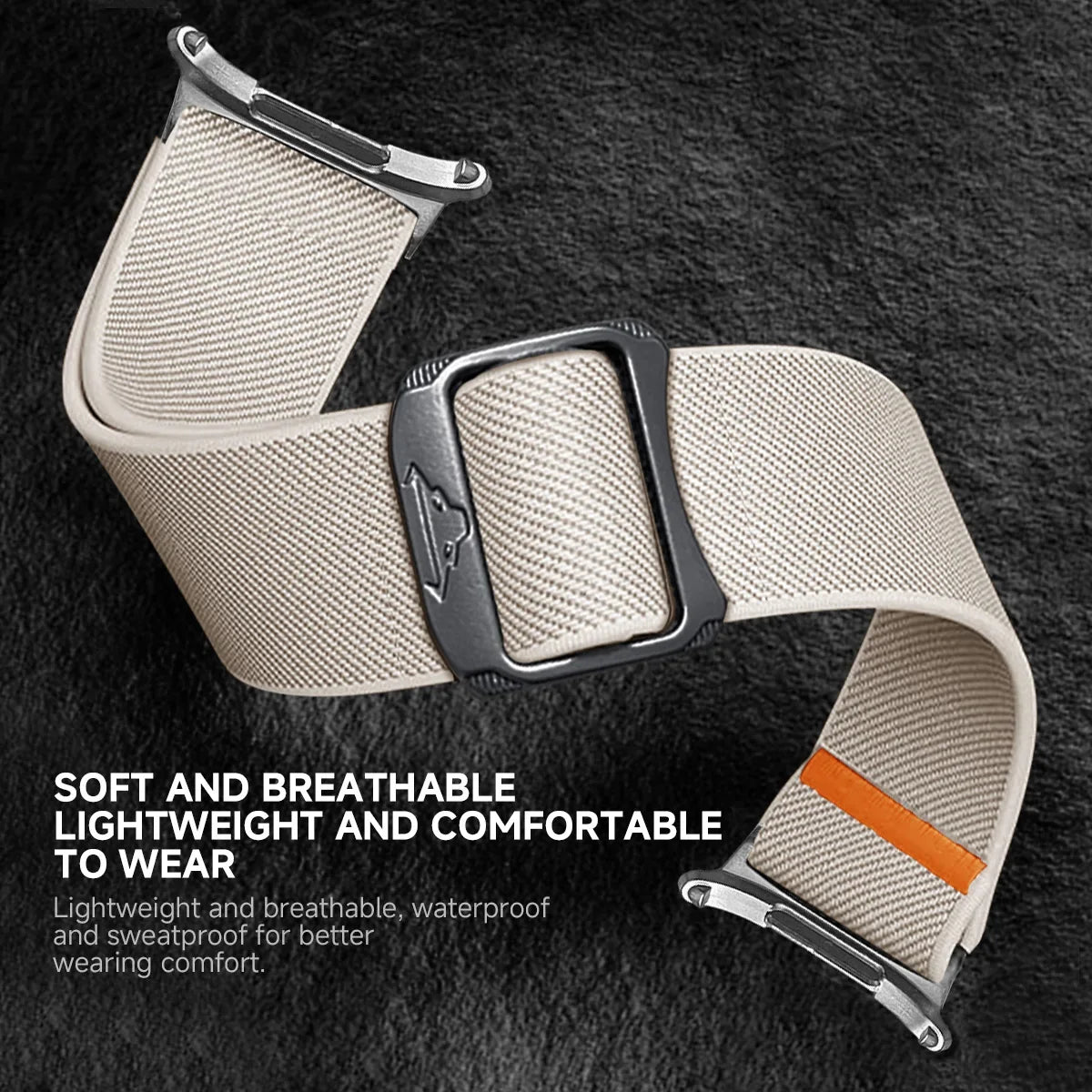 Elastic Nylon Sport Loop for Samsung Galaxy Watch Ultra and Samsung Galaxy Watch Ultra (2025)