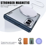Transparent Shockproof Hinge Protection Case with Automatic Rebound for Samsung Galaxy Z Fold 8
