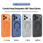 MagSafe Compatible Heat Dissipation Case with 360° Ring Stand for iPhone 17 Series